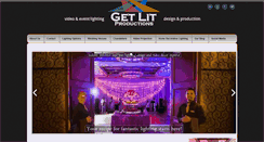 Desktop Screenshot of getlitproductions.com