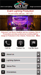 Mobile Screenshot of getlitproductions.com